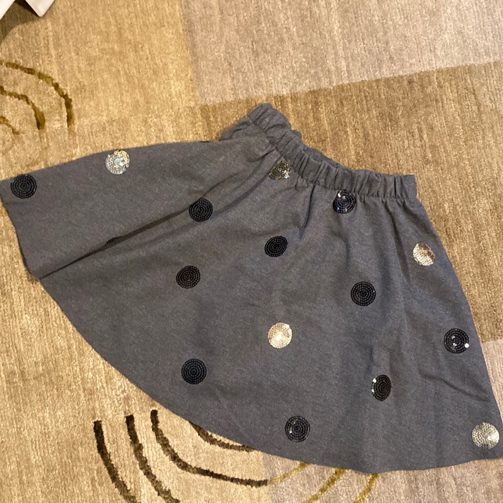 ~ DO+BE~ Charcoal Gray Skater Skirt